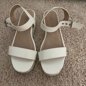 ASOS white chunky sandal